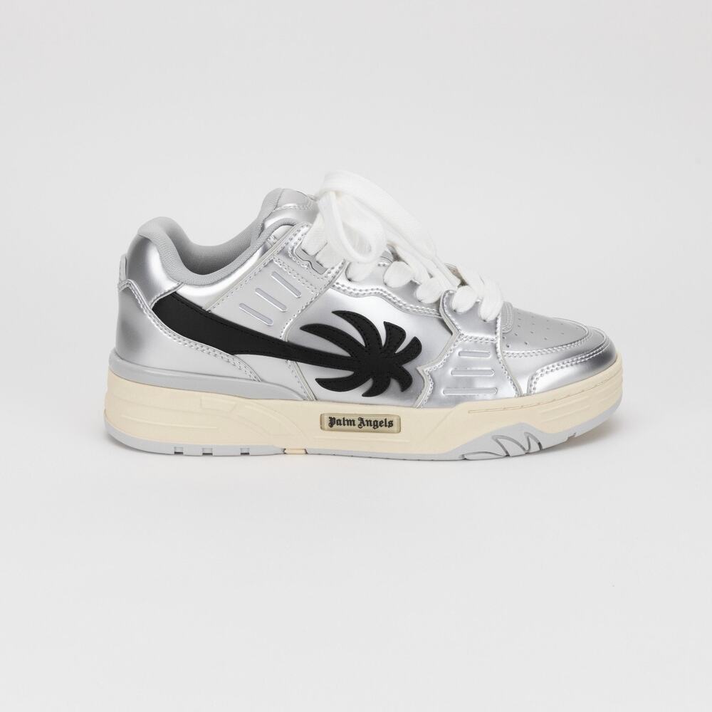 Palm Angels Men Venice Low Top Sneakers Gray Size 9 US / 42 EU